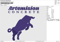 ANTEMISION Embroidery File 6 size