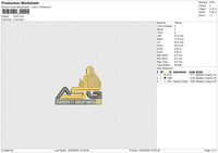 ASG Embroidery File 6 size