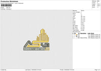 ASG Embroidery File 6 size