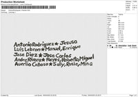 AntonioRodriguez n friends Embroidery File 6 sizes