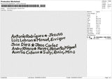 AntonioRodriguez n friends Embroidery File 6 sizes