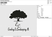 EC Embroidery File 6 sizes