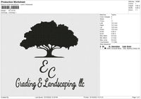 EC Embroidery File 6 sizes