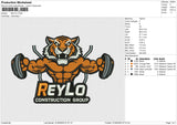 REYLO Embroidery File 6 size