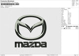Mazda Simple Embroidery File 6 size